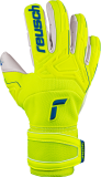 Reusch Attrakt Freegel Gold X Finger Support 5270960 2001 white blue yellow front